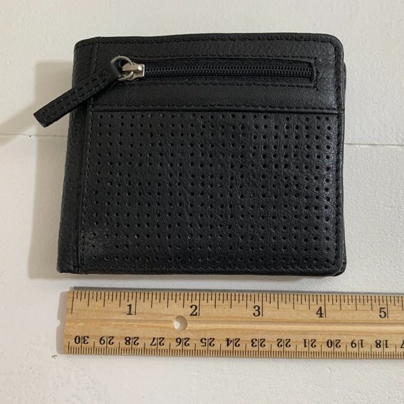 🌼 REDHERRING Black Leather Wallet - UNISEX - Picture 9 of 11